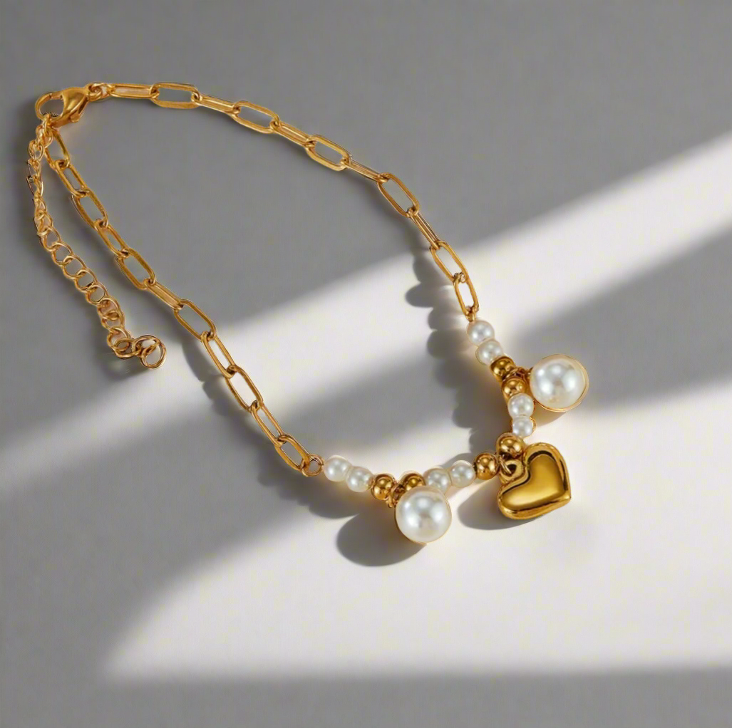 Oceane Heart Anklet/Bracelet